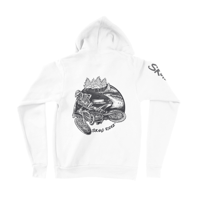 Sponge Fleece Pullover Hoodie - DIRT BIKE