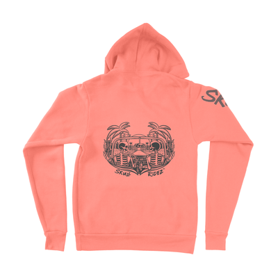 Sponge Fleece Pullover Hoodie - INTO THE SUNSET