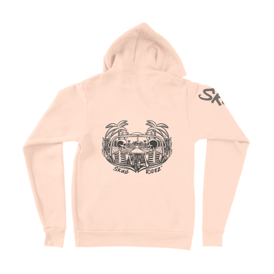 Sponge Fleece Pullover Hoodie - INTO THE SUNSET