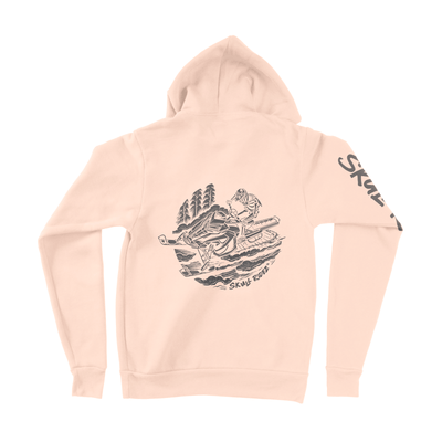 Sponge Fleece Pullover Hoodie - SNOWMOBILE