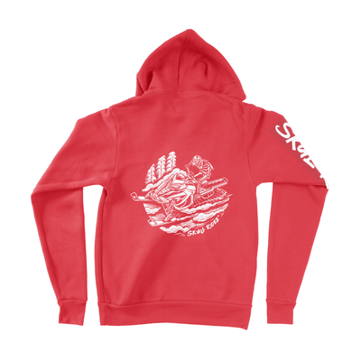 Sponge Fleece Pullover Hoodie - SNOWMOBILE