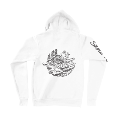 Sponge Fleece Pullover Hoodie - SNOWMOBILE