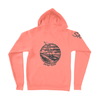 Sponge Fleece Pullover Hoodie - SNOW SKI