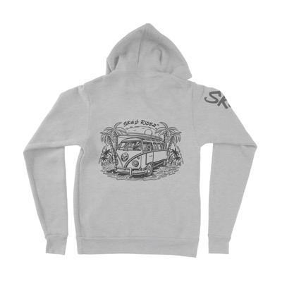 Sponge Fleece Pullover Hoodie - VW BUS