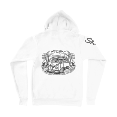 Sponge Fleece Pullover Hoodie - VW BUS