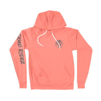 Sponge Fleece Pullover Hoodie - INTO THE SUNSET