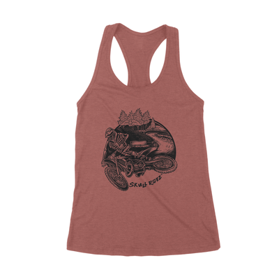 Women's Recerback Tank Top - DIRT BIKE