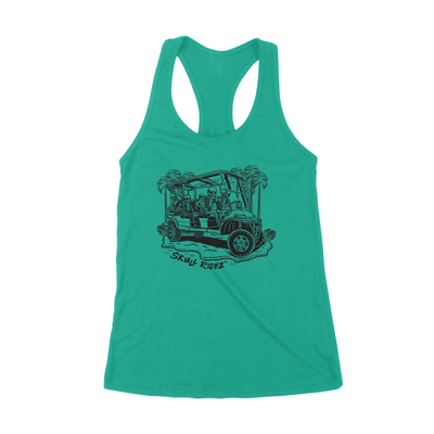 Women's Recerback Tank Top - GOLF CART